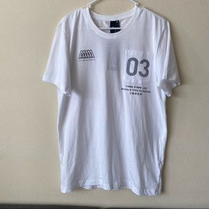 NWT ADDIAS THREE STRIPE LIFE TEE